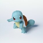 Papercraft de Carapuce en origami