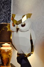 Papercraft de chouette en 3D