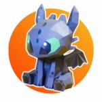 Papercraft de dragon Fury Nocturne en origami