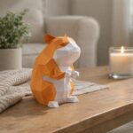 Papercraft de hamsters en 3D