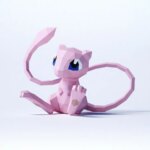 Papercraft de Mew en 3D