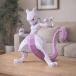 Papercraft de Mewtwo en 3D