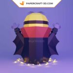 Papercraft de Minion vampire en 3D