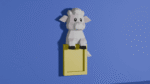 Papercraft de mouton en 3D