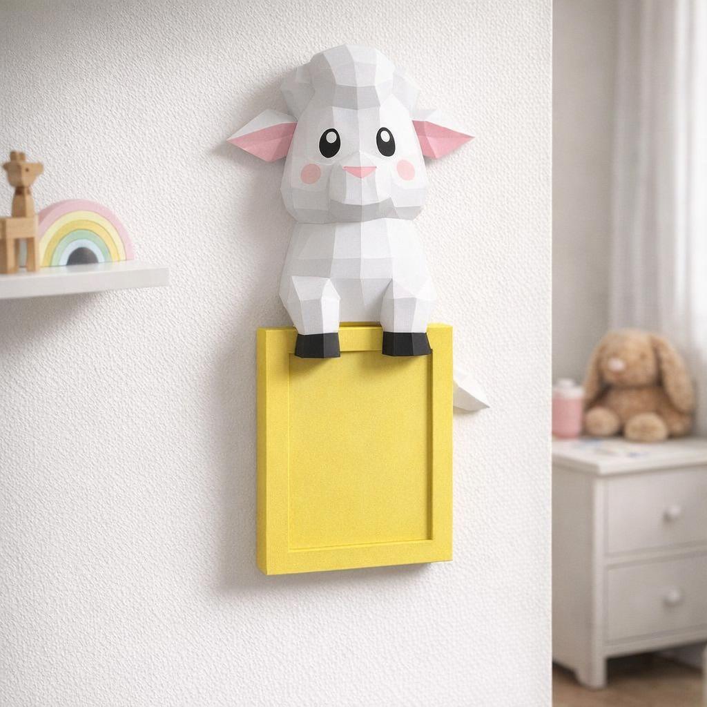 Papercraft de mouton en 3D Papercraft de mouton en 3D