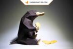 Papercraft de Niffler en 3D