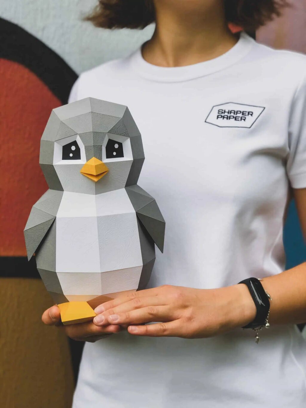 Papercraft de pingouin jouet en 3D