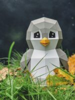 Papercraft de pingouin jouet en 3D