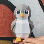 Papercraft de pingouin jouet en 3D