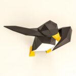 Papercraft de pingouin qui dab en 3D