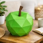 Papercraft de pomme en 3D