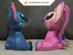 Papercraft de Stitch en 3D