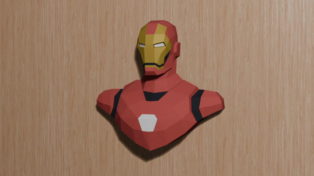 Papercraft d'Iron Man en 3D
