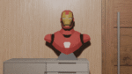Papercraft d'Iron Man en 3D