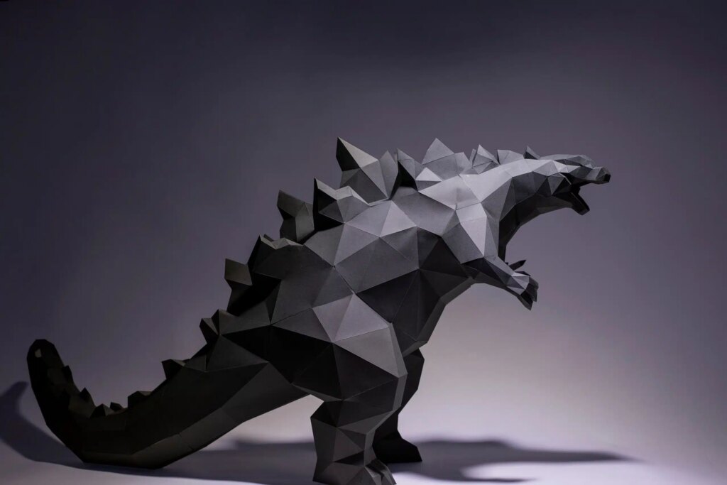 Papercraft Godzilla en 3D