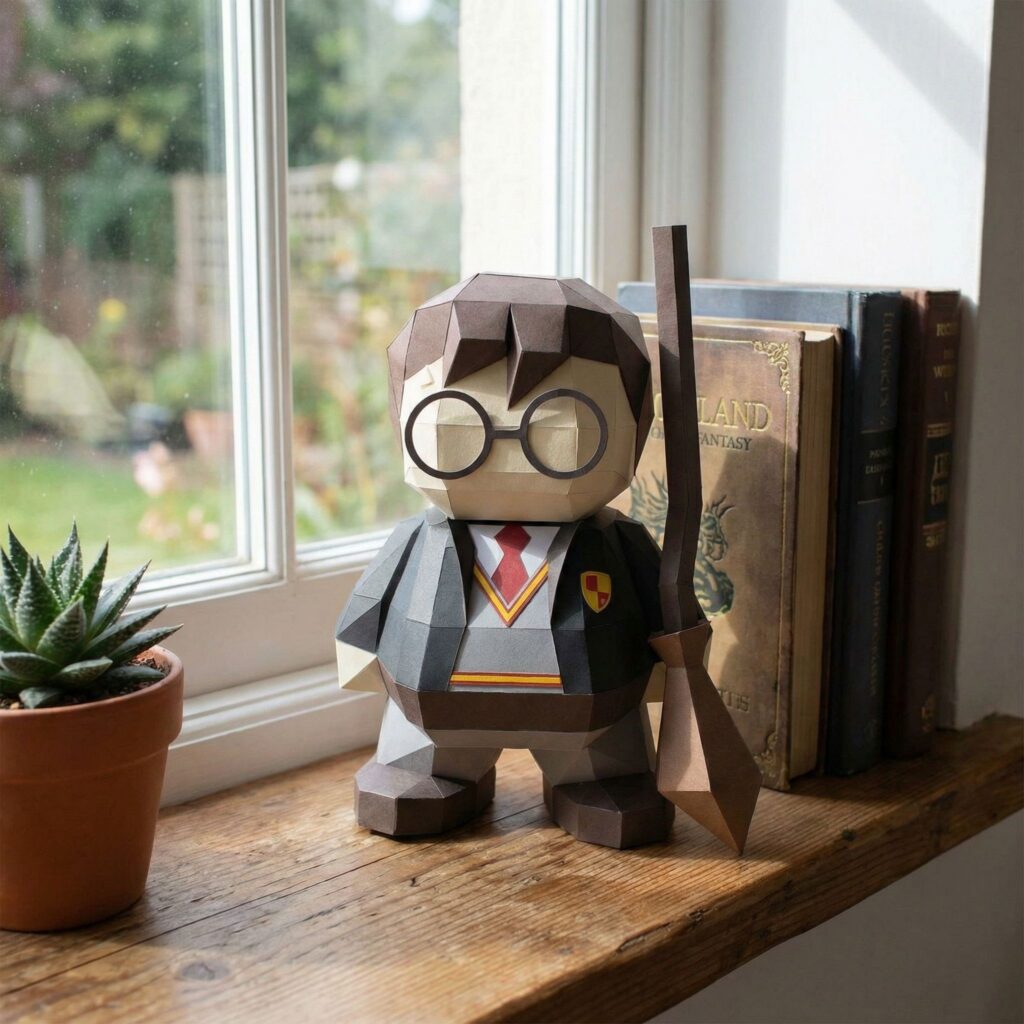 Papercraft Harry, Hermione et Ron Papercraft Harry, Hermione et Ron