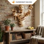 Papercraft momie en 3D