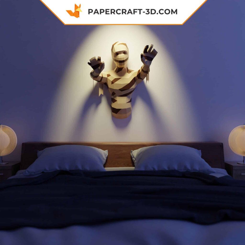 Papercraft momie en 3D