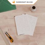 Papercraft momie en 3D