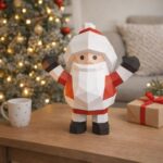 Papercraft Père Noël en 3D
