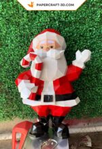 Papercraft Père Noël en 3D