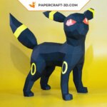 Papercraft Pokemon Noctali en 3D