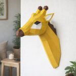 Papercraft tête de girafe en 3D
