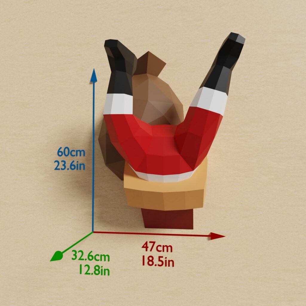 Père Noël coincé dans la cheminée