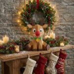 Renne de Noël en papercraft 3D