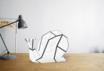Veilleuse escargot en papercraft 3D