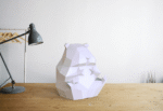 Veilleuse hamster en papercraft 3D