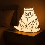 Veilleuse hamster en papercraft 3D