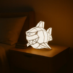 Veilleuse requin en papercraft 3D