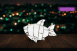 Veilleuse requin en papercraft 3D