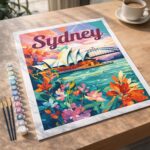 Affiche de voyage Sydney - Toile roulée