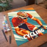 Affiche sportive Cyclisme - Toile roulée