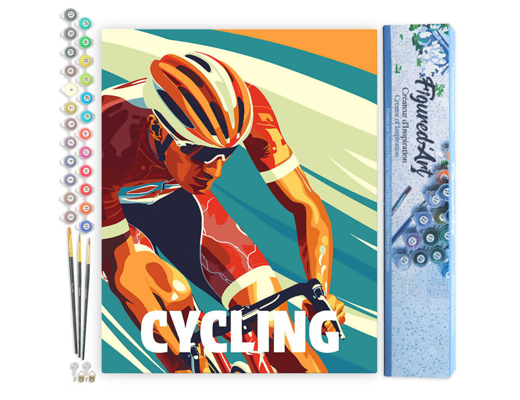 Affiche sportive Cyclisme - Toile roulée