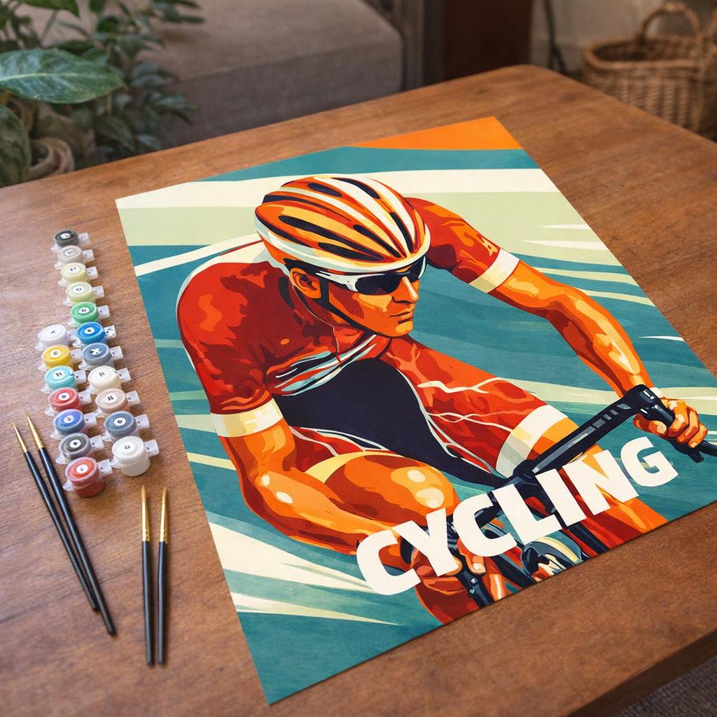 Affiche sportive Cyclisme - Toile roulée