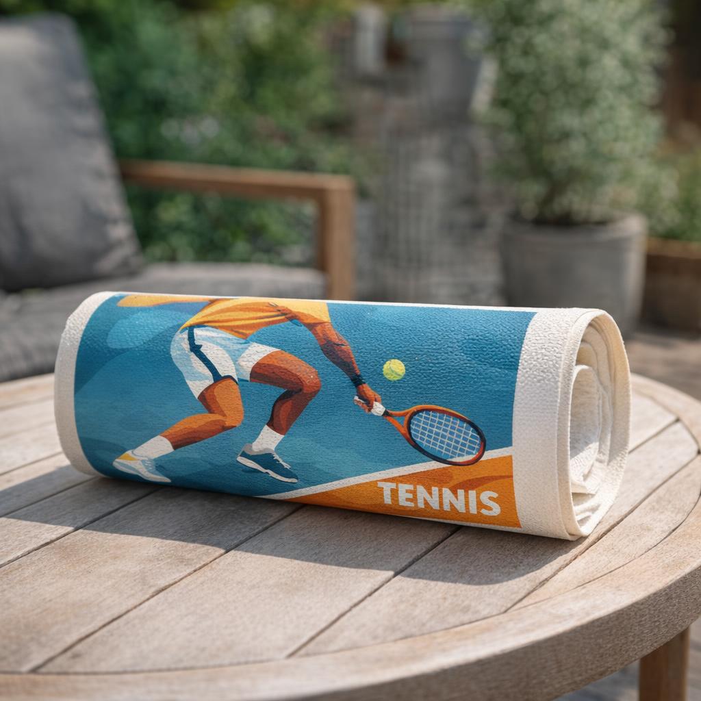 Affiche sportive Tennis - Toile roulée