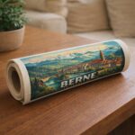 Affiche Vintage Berne - Toile roulée