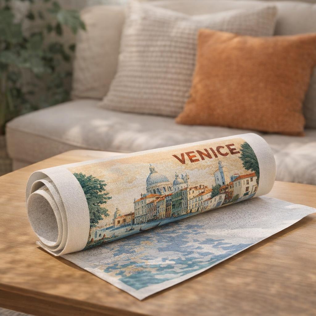 Affiche Vintage Venise - Toile roulée