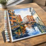 Aquarelle de Venise - Toile roulée