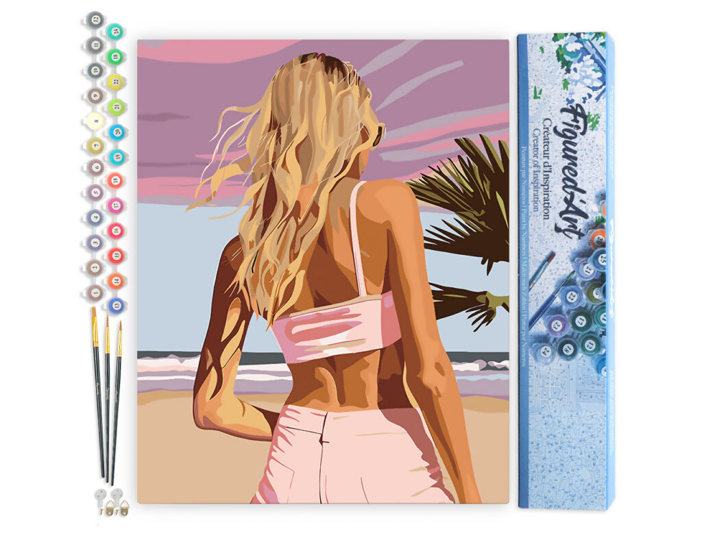 Beauté au crépuscule - Toile roulée