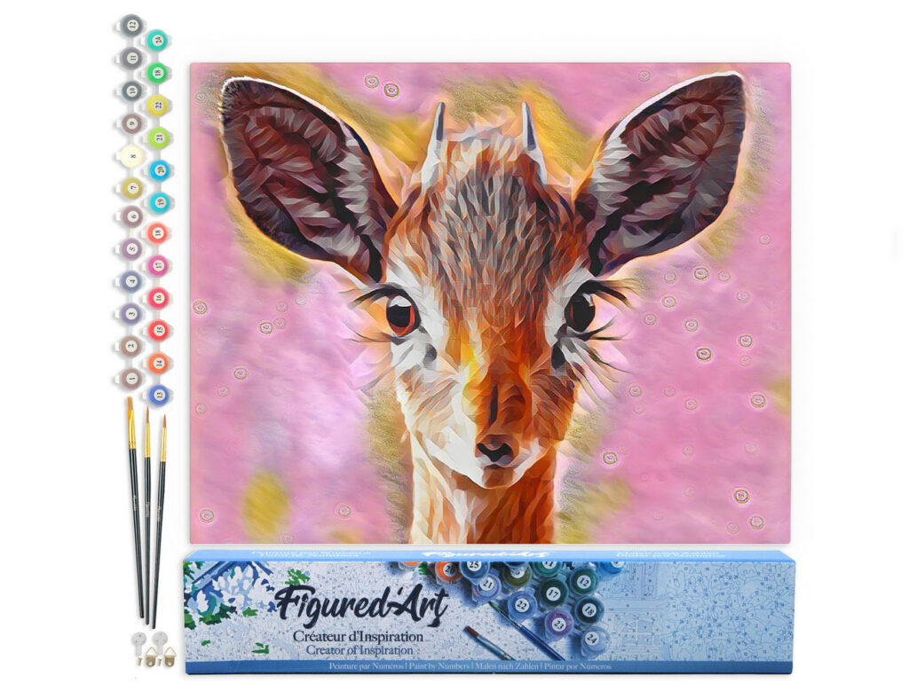 Biche mignonne - Toile roulée