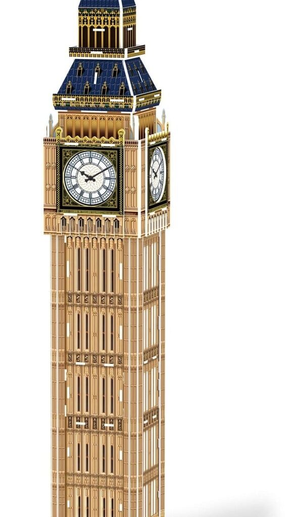 Puzzle maquette Big Ben en mousse 3D | Tout à Créer