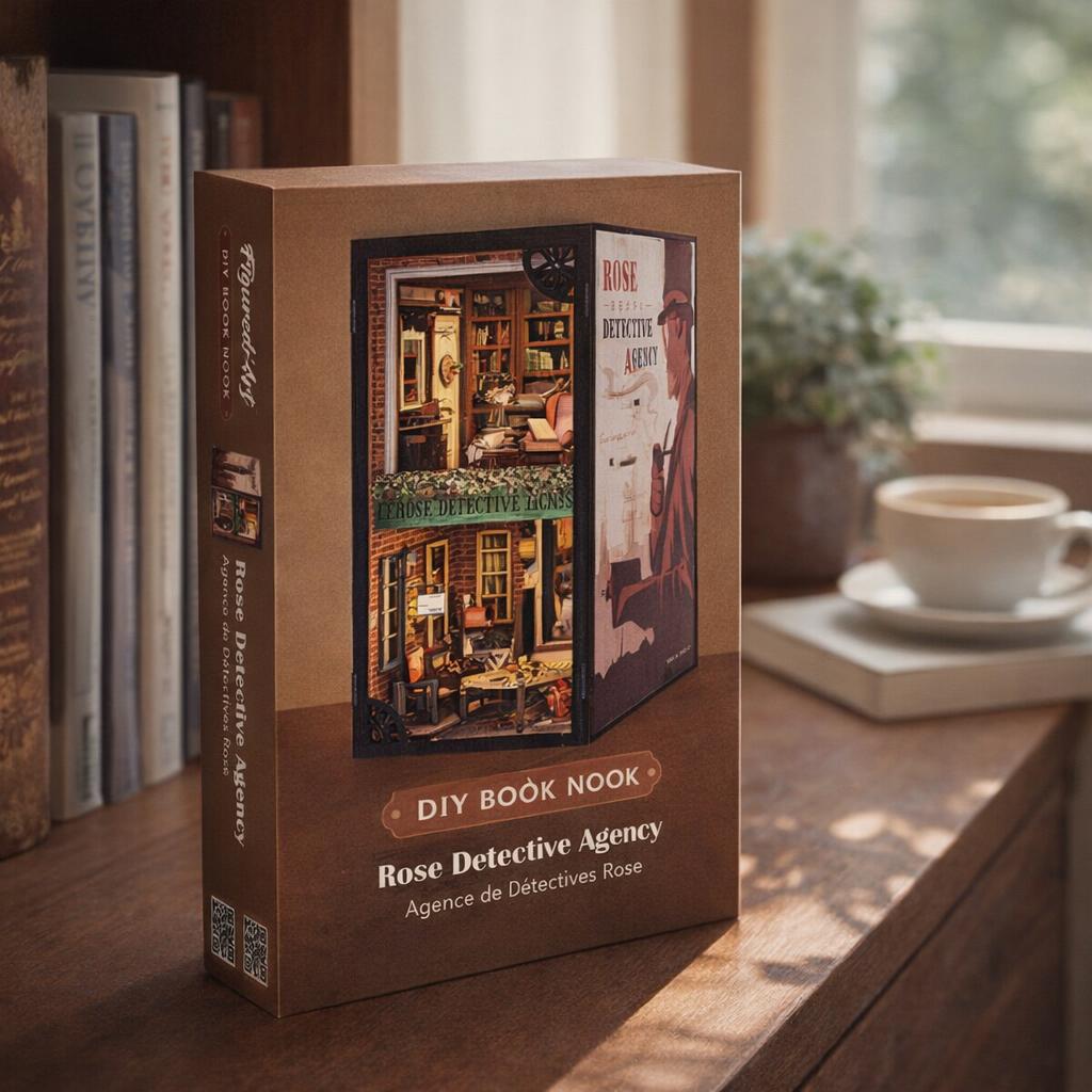 Book Nook - Agence de Détectives Rose (Type 4)