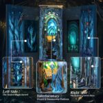 Book Nook - La Porte du Pays des Merveilles (Type 2)