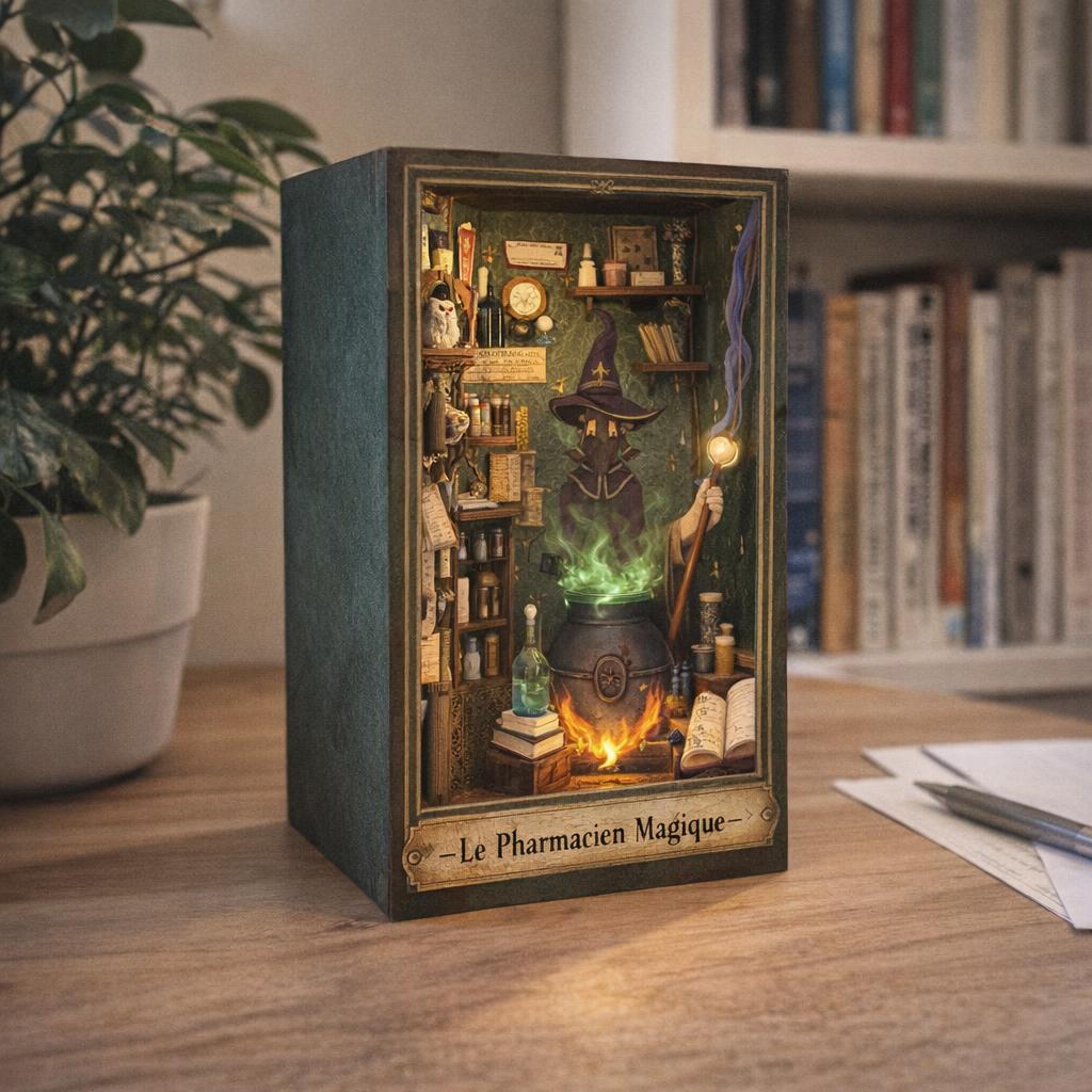 Book Nook - Serre et Fleurs