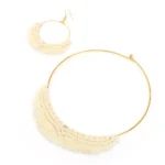 Kit macramé pour boucles d'oreille - Kit bijou DIY