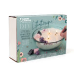 Kit diy bougie lithotherapie xxl